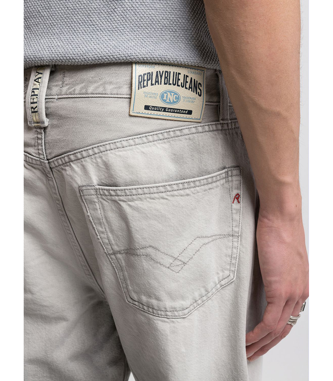 9Z1 ECO PLUS コンフォートストレートフィットデニム（セットアップモデル） 詳細画像 スーパーライトグレー 7